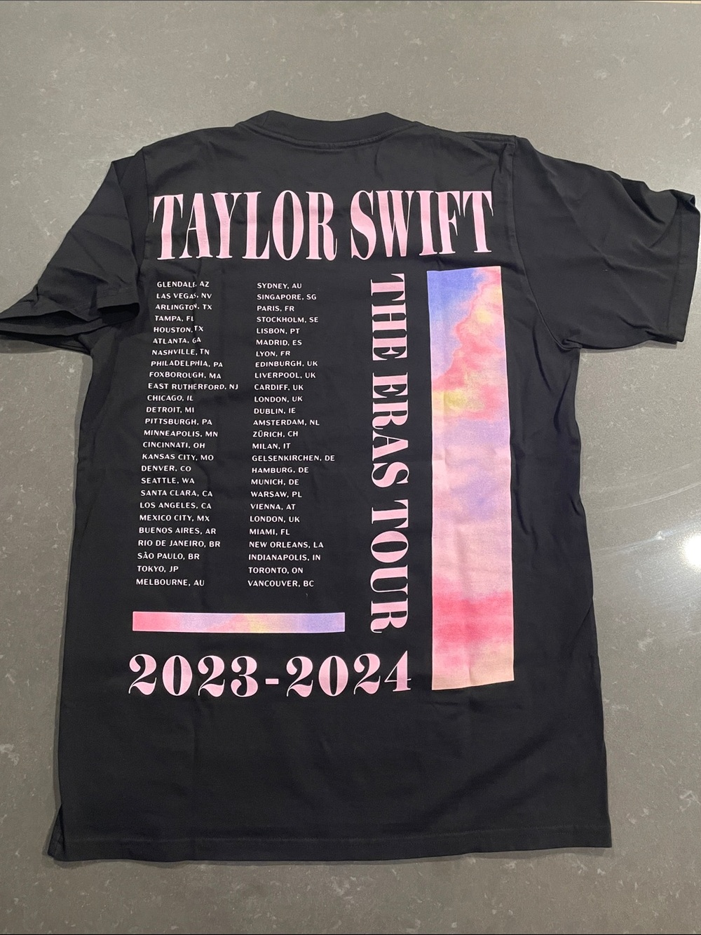 Taylor Swift The Eras Tour Lover Oversized T-Shirt Small New - Picture 4 of 9